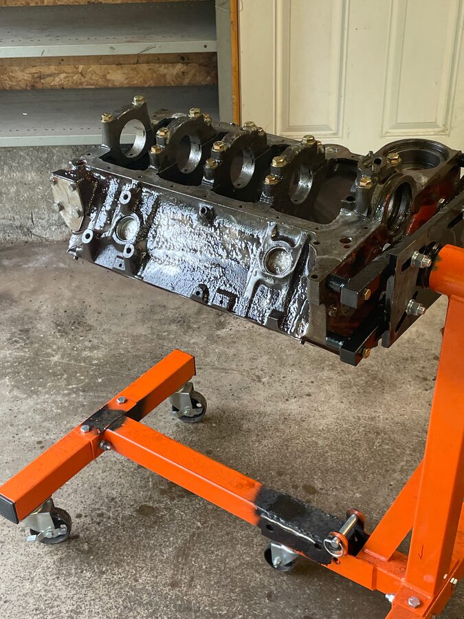 Engine block work