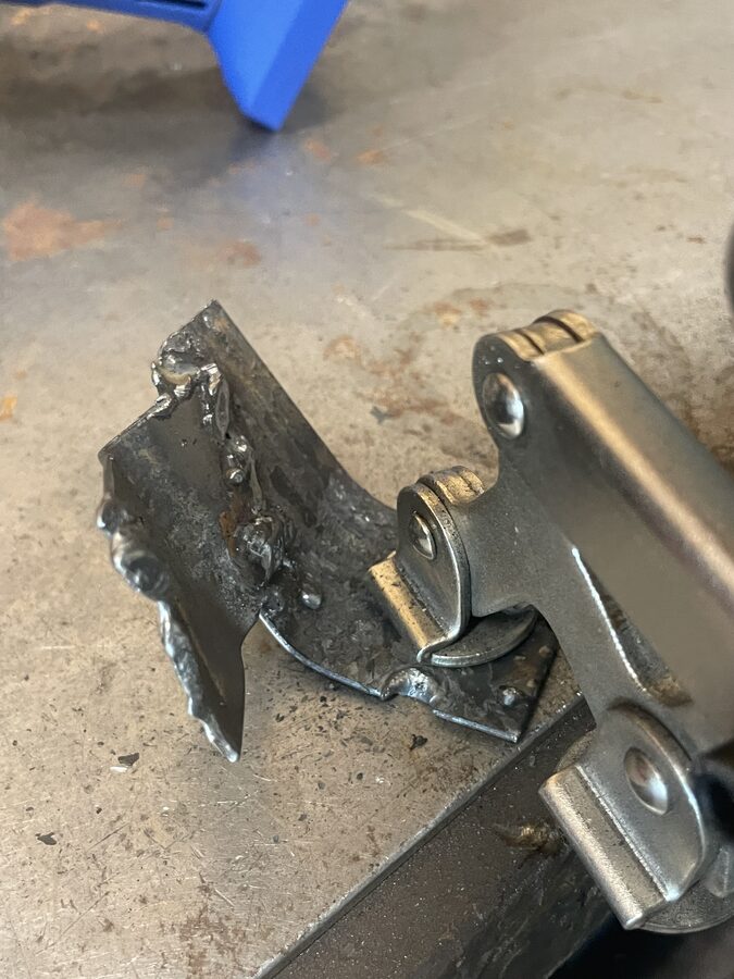 Ring repair welded