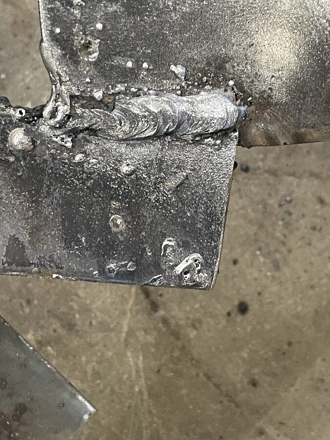 Weld seam repair